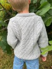 PetiteKnit Moby Sweater Mini Peer Gynt lys grå thumbnail