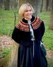 Grethe Svart, tilpasset Vestfoldbunadene Bunadstrikk thumbnail