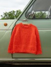 2506-6 Tiro Sweater Børstet alpakka Spicy orange thumbnail