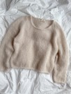 Cumulus Bluse O-neck Tynn Silk Mohair Kitt thumbnail