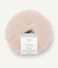 LeKnit Hoja Scarf Tynn silk mohair  thumbnail