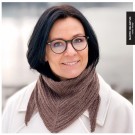 Marte Helgetun Rillespill sjal i REN cashmere (oppskrift) thumbnail