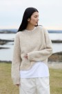 473 Gaya høstgenser Alpakka Lin lys beige thumbnail