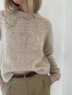 LeKnit Peacock Jumper Tynn Peer og Tynn Silk mohair naturmelert thumbnail