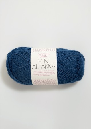 Mini Alpakka Inkblå 6063
