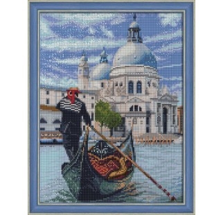Venetian gondolier - Diamond Painting