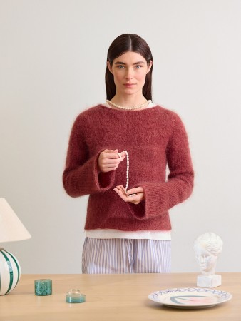 2602-4 Lyra Sweater (oppskrift) papir
