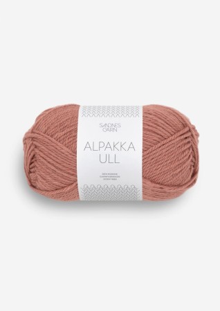 Sandnes Garn Alpakka Ull Støvet plommerosa 3553