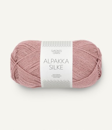 Sandnes Garn Alpakka Silke Gammelrosa 4331