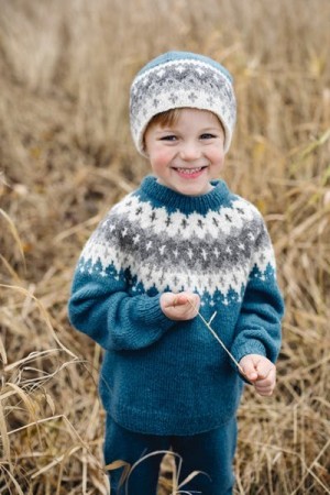 282-1 Vardegenser barn | Finull | Rauma Garn