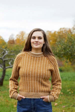 365-2 Islender til dame | Pt5 Mørk oker Rauma Garn