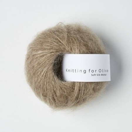 Knitting for Olive Soft Silk Mohair - Linen / Hør