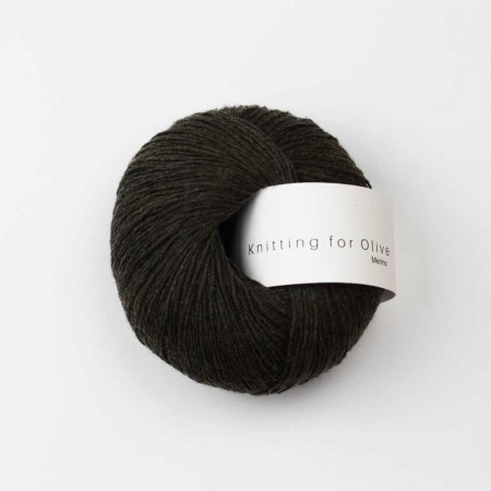Knitting for Olive Merino Brun bjørn