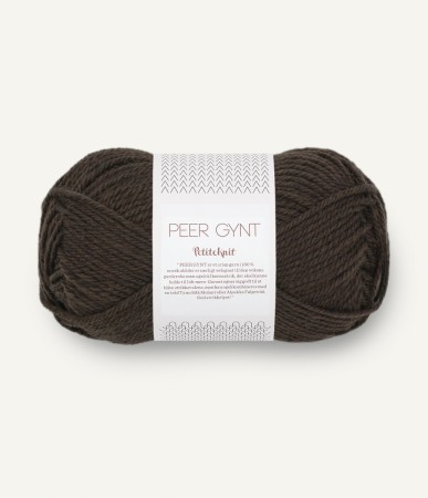 PetiteKnit Peer Gynt Coffee Melange 2381