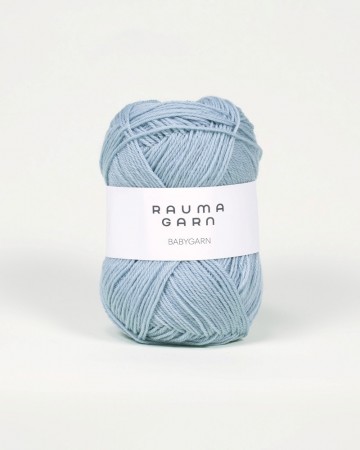 Babygarn 48 Lys Gråblå