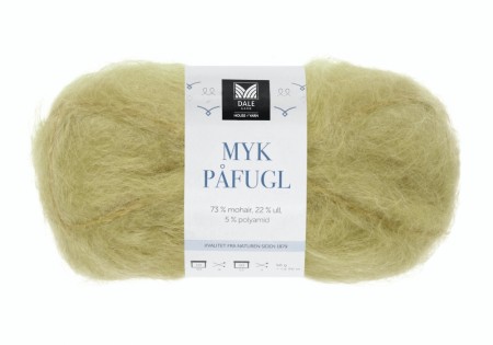 Myk påfugl 7937 Vårgrønn