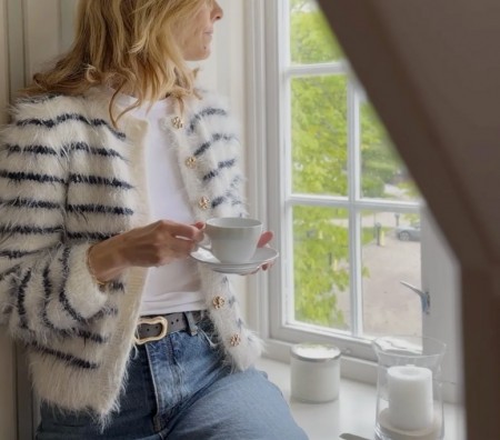 Tove Lindtein Fuzzy Classic Cardigan OPPSKRIFT