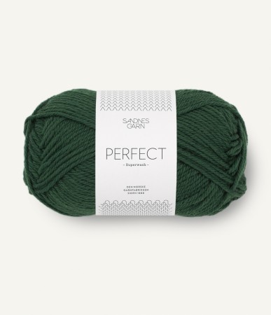SANDNES GARN  Perfect Dyp skoggrønn 8581