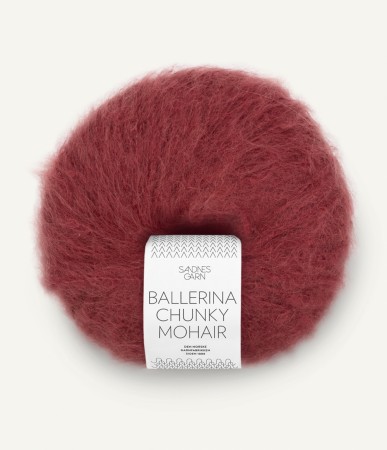 Ballerina Chunky Mohair Rustic Rose 4353