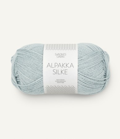 Sandnes Garn Alpakka Silke Lys gråblå 7521