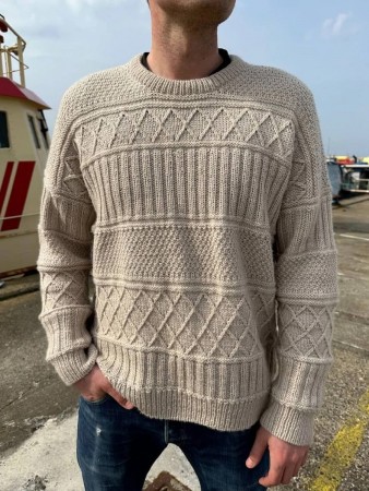 Ingrid sweater man (oppskrift) PetiteKnit