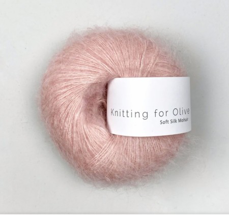 Knitting for Olive Soft Silk Mohair - Valmuerosa / Poppy Rose