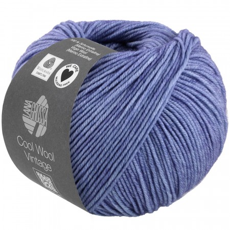 Cool wool vintage blå 7378