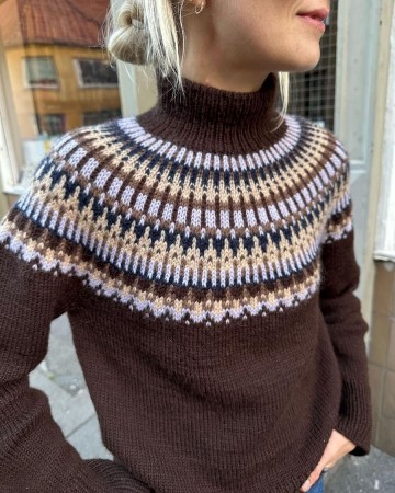 Celeste Sweater Strikkepakke PetiteKnit Peer Gynt