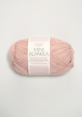 Mini Alpakka Pudder rosa 3511