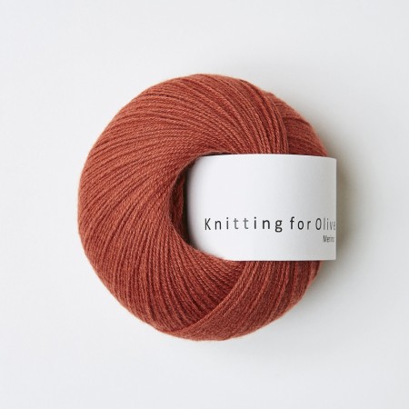 Knitting for Olive Merino - Rødkælk