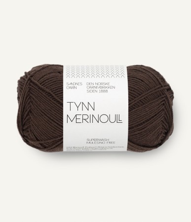  Tynn Merinoull Dark Brown 3081