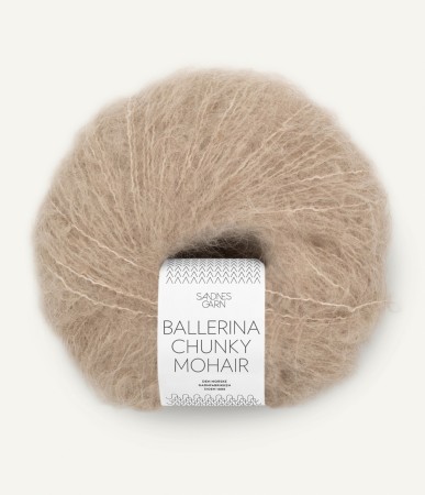Ballerina Chunky Mohair Beige melange 2650