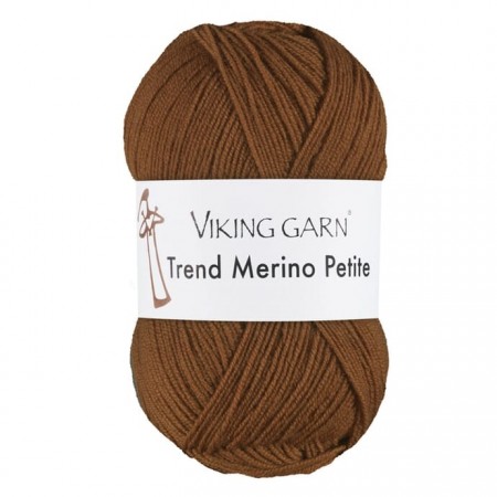 Trend Merino Petite gylden brun 354