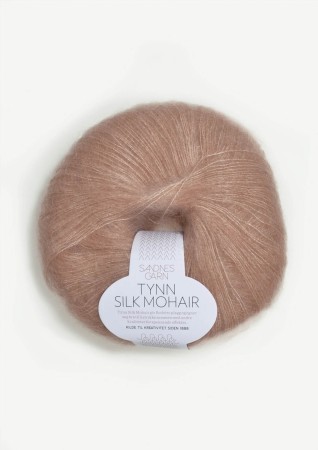 Sandnes Garn Tynn Silk Mohair Pudder Rosa 3511