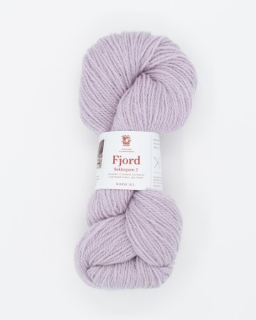 Fjord sokkegarn 2, lys lilla 562