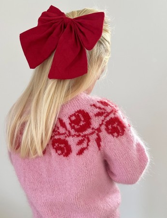 LeKnit Rosie Yoke Sweater junior (oppskrift)