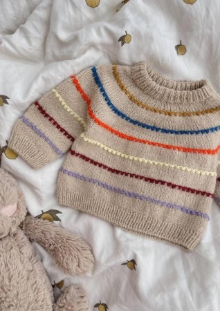 Festival Sweater Baby Oppskrift Petite Knit