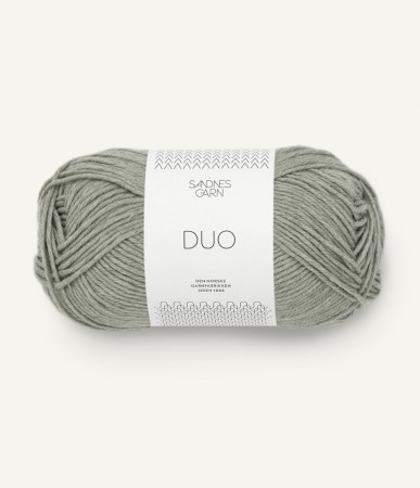 Sandnes Garn DUO STØVET LYS GRØNN 8521