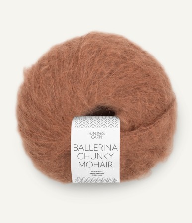  Ballerina Chunky Mohair Mocha mousse 3342