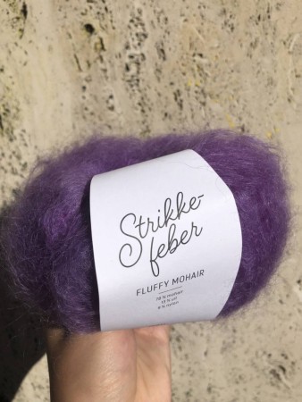  Fluffy Mohair - Violet FM531 Strikkefeber