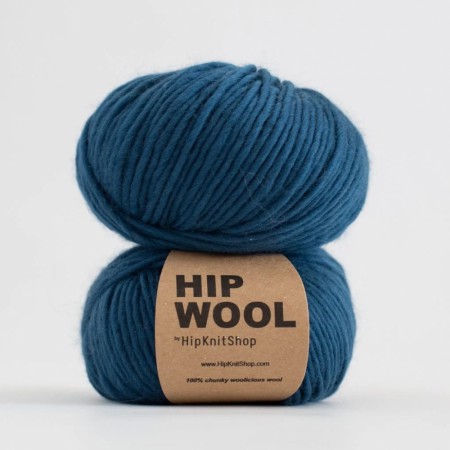 Hip Wool Petrol blue