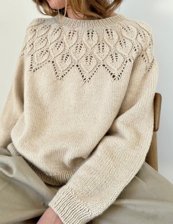LeKnit Ella Sweater (oppskrift) papir