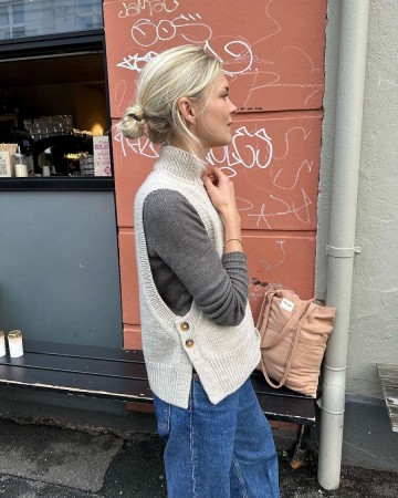 Lulu Slipover (oppskrift) PetiteKnit