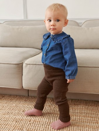 2512-4 Lille bukse baby (oppskrift)