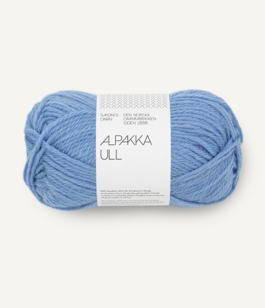  Alpakka Ull Provence Blue 5824