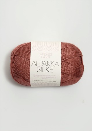 Sandnes Garn Alpakka Silke Varm brun 3543