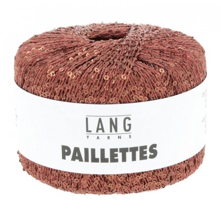 Lang Yarns Paillettes 76 TERRACOTTA
