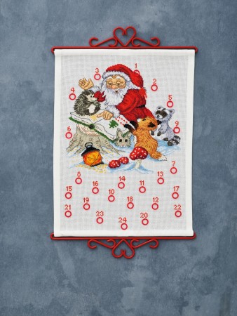 Permin broderipakke Julekalender Godnathistorie 34-2555