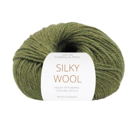 Silky Wool 619 Oliven 