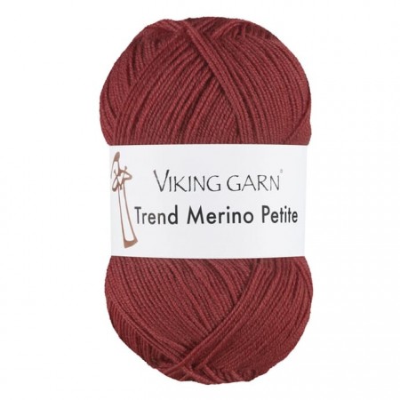 Trend Merino Petite mørk rose 356